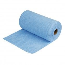 Chiffons en microfibre Nisbets Essentials bleus 300x300m 2