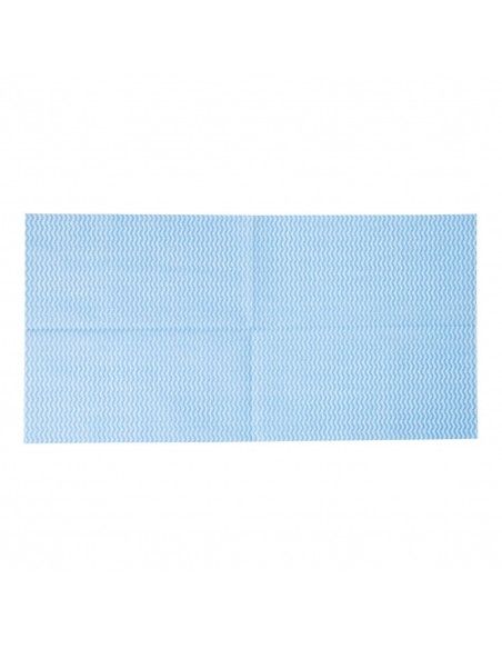 Chiffons non tissés Jantex bleus (lot de 50)