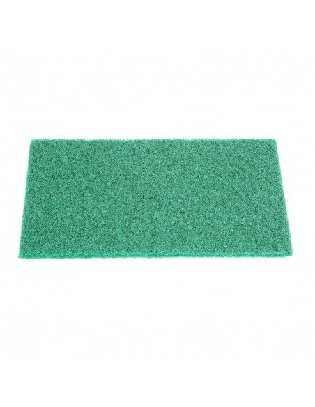 Tampons abrasifs verts 100% recyclés Jantex 225x150mm (lot de 10)
