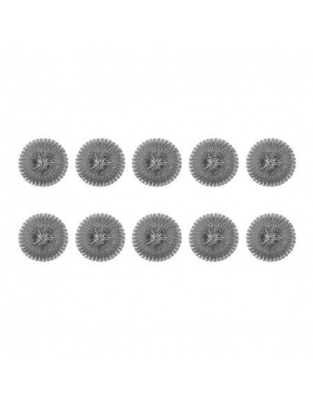 Tampons à récurer en acier galvanisé Jantex (lot de 10)