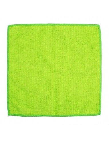Chiffons en microfibre Jantex verts (lot de 5)