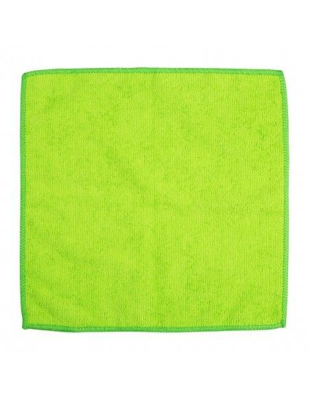 Chiffons en microfibre Jantex verts (lot de 5)