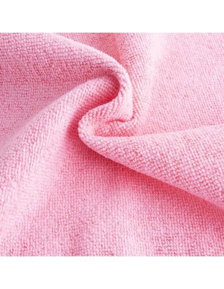 Chiffons en microfibre Jantex roses (lot de 5)