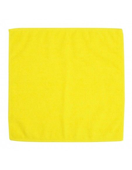 Chiffons en microfibre Jantex jaunes (lot de 5)