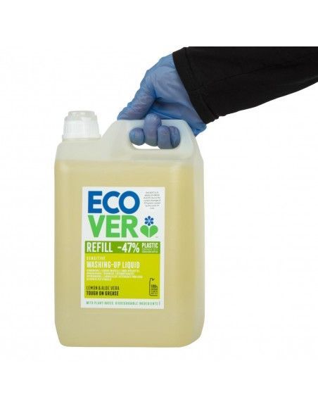 Liquide vaisselle concentré citron et aloe vera Ecover 5L