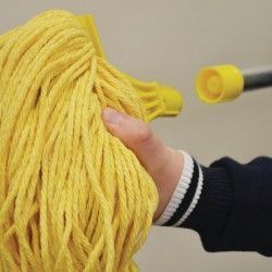 Tête de balai serpillière SYR Syntex Kentucky jaune 2