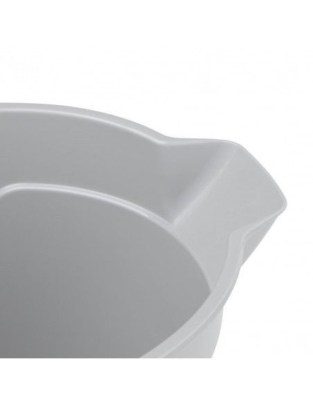 Seau gradué Jantex gris avec bec verseur 14 litres