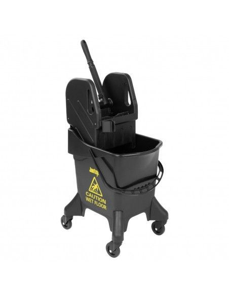 Seau essoreur haut 20 litres Jantex marquage jaune