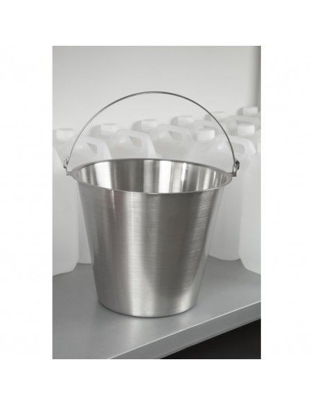 Seau inox Jantex 12L