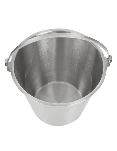 Seau inox Jantex 12L