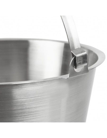 Seau inox Jantex 12L