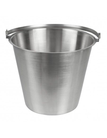 Seau inox Jantex 12L
