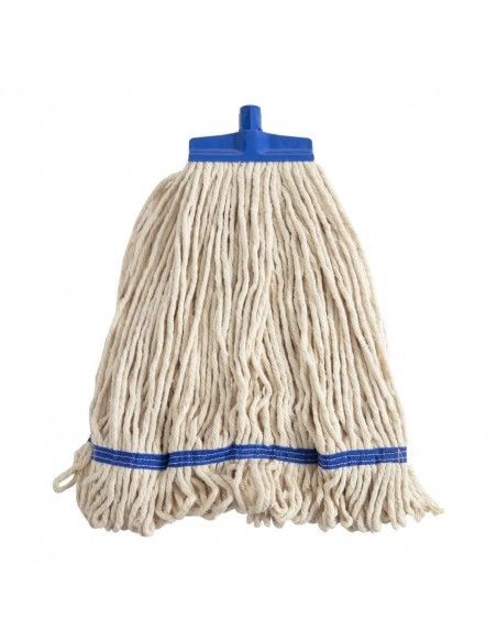 Tête de balai serpillère avec bande de maintien SYR Kentucky bleue