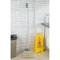 Tête de balai serpillère avec bande de maintien SYR Kentucky verte 2