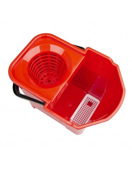 Seau essoreur Jantex rouge 14L