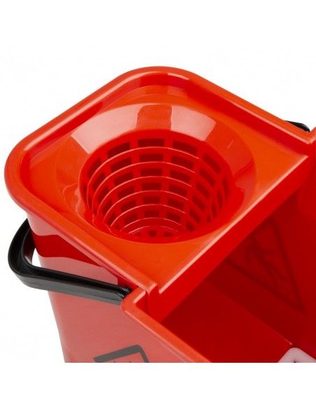 Seau essoreur Jantex rouge 14L