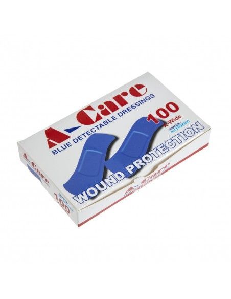 Pansements bleus standards (Lot de 100)