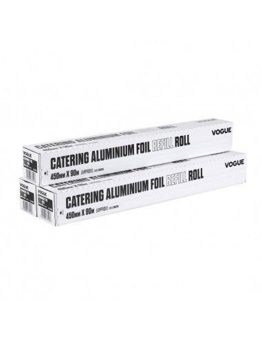Rouleaux de papier aluminium pour distributeur Wrap450 Vogue