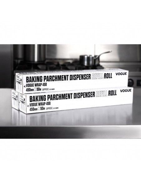 Rouleaux de papier cuisson pour distributeur Wrap450 Vogue