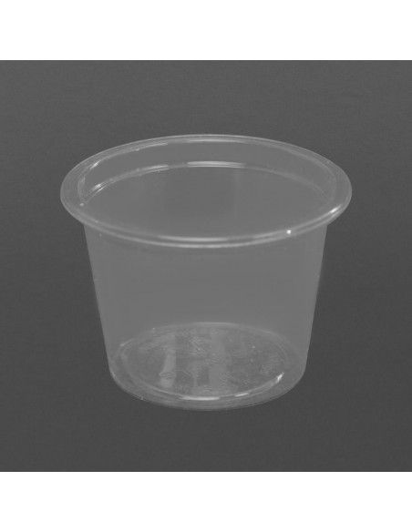 Pots à sauce PLA compostables Vegware 28ml (x5000)