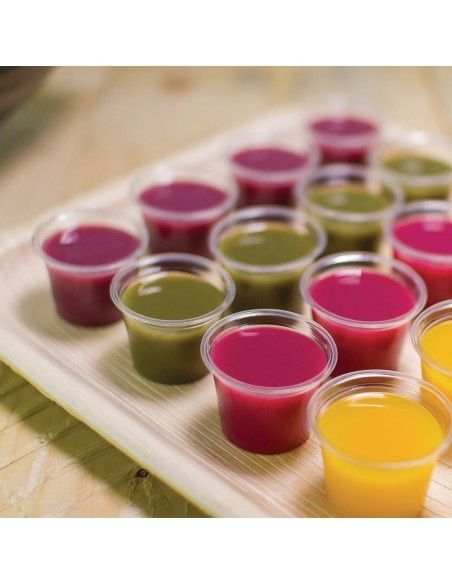 Pots à sauce PLA compostables Vegware 28ml (x5000)