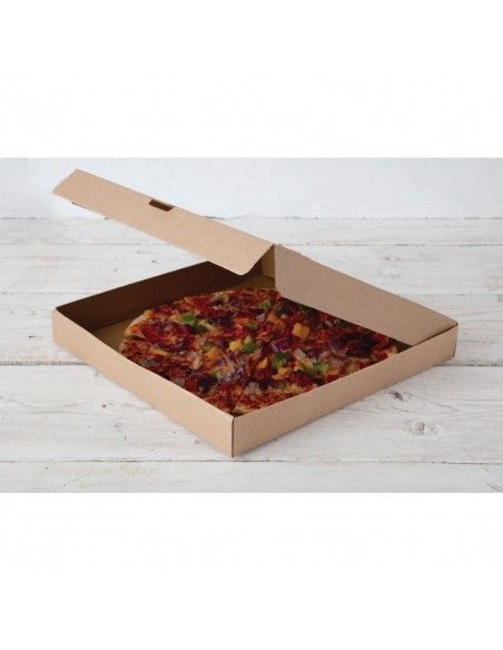 Cartons à pizza kraft Fiesta Compostable 35cm (Lot de 50)