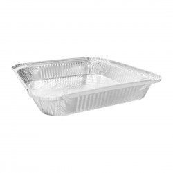 Barquettes en aluminium peu profondes Fiesta Recyclable 1,58L (lot de 1000)