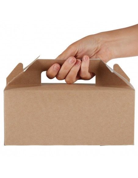 Petites boîtes à emporter kraft recyclables Colpac (lot de 125)
