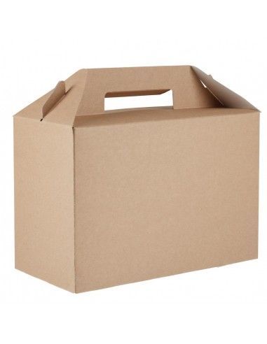 Grandes boîtes à emporter kraft recyclables Colpac (lot de 125)