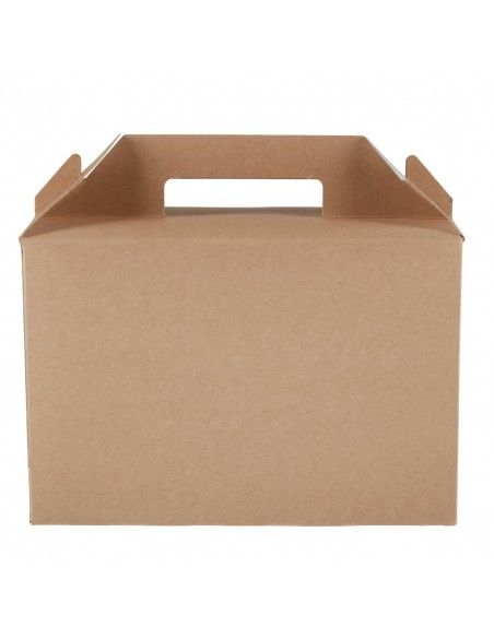 Grandes boîtes à emporter kraft recyclables Colpac (lot de 125)