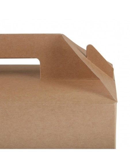 Grandes boîtes à emporter kraft recyclables Colpac (lot de 125)