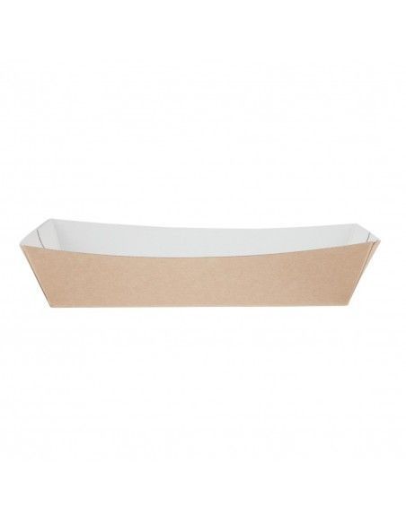 Barquettes alimentaires moyennes kraft compostables Colpac (lot de 250)