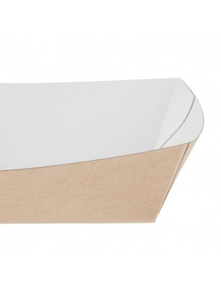 Barquettes alimentaires moyennes kraft compostables Colpac (lot de 250)