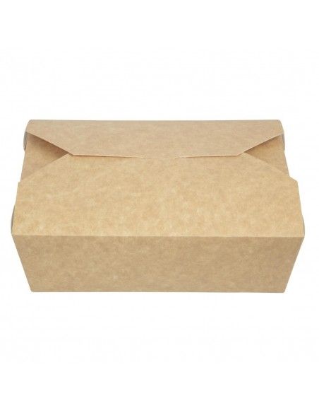 Boîtes kraft micro-ondables recyclables Colpac 1950ml (lot de 200)