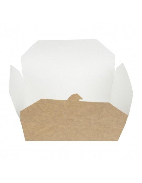 Boîtes kraft micro-ondables recyclables Colpac 1950ml (lot de 200)