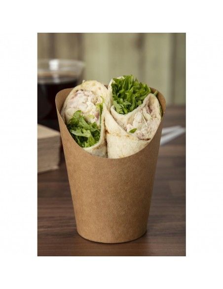 Etuis à wrap kraft recyclables Colpac (lot de 1000)