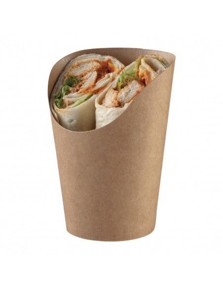 Etuis à wrap kraft recyclables Colpac (lot de 1000)