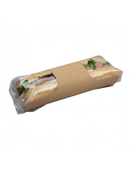 Sachets baguette kraft recyclables Colpac Clasp Clip (lot de 500)