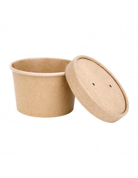 Couvercles pour pots à soupe Fiesta Recyclable 98 mm (lot de 500)