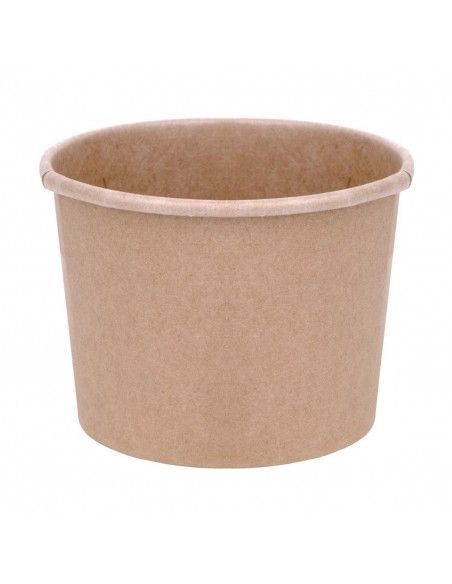 Pots à soupe compostables en PLA Fiesta Compostable 98 mm - 34 cl (x500)