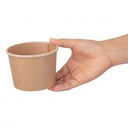 Pots à soupe compostables en PLA Fiesta Compostable 98 mm - 34 cl (x500) 2