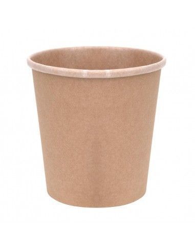 Pots à soupe compostables en PLA Fiesta Compostable 98 mm - 45,4 cl (x500)