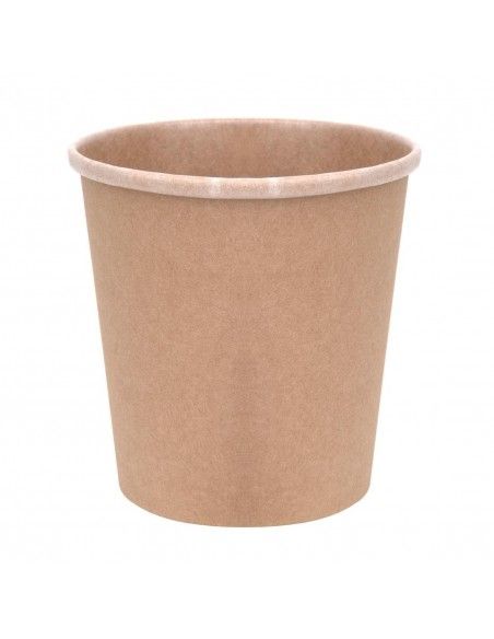 Pots à soupe compostables en PLA Fiesta Compostable 98 mm - 45,4 cl (x500)