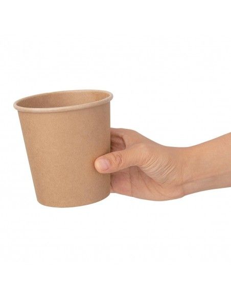 Pots à soupe compostables en PLA Fiesta Compostable 98 mm - 45,4 cl (x500)