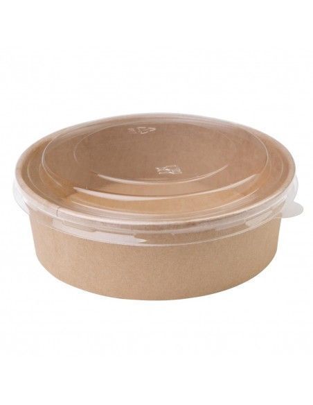 Bols salade kraft ronds Fiesta Compostable 50 cl (Lot de 300)