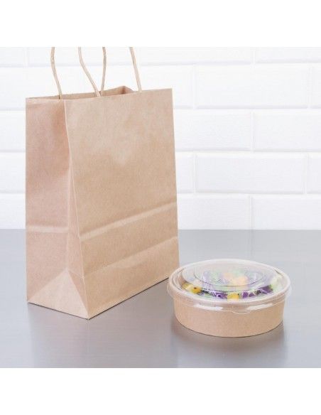 Bols salade kraft ronds Fiesta Compostable 50 cl (Lot de 300)
