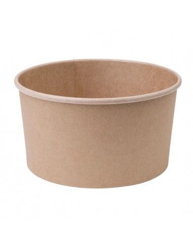 Bols salade kraft ronds Fiesta Compostable 1 L (Lot de 300)