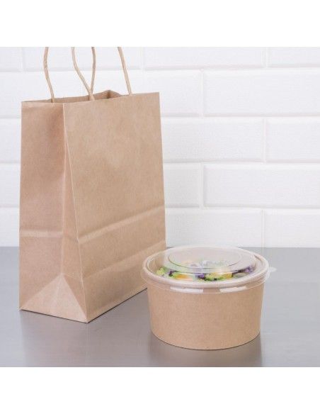 Bols salade kraft ronds Fiesta Compostable 1 L (Lot de 300)