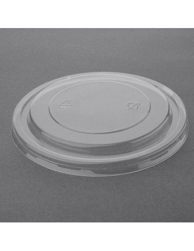Couvercles PET Fiesta Recyclable pour bols salade ronds FB196 FB197 FB198 (Lot de 300)