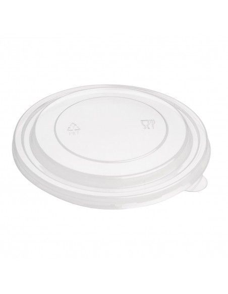 Couvercles PET Fiesta Recyclable pour bols salade ronds FB196 FB197 FB198 (Lot de 300)